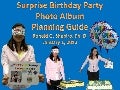 Surprise Birthday Party Photo Album Planning Guide