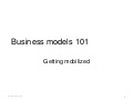 Biz models-101-mobilization