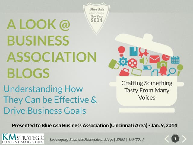 Blog Strategy for Business Associat...