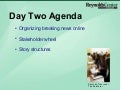 Writing Business News for the Web - Day Two