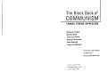 Stéphane Courtois: The Black Book of Communism