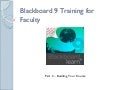 Blackboard 9 Training - Part 2