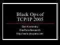 Black ops of tcp2005 japan