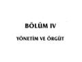 Bölüm 4 yön. ve örgüt