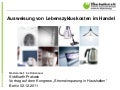Ausweisung von Lebenszykluskosten im Handel