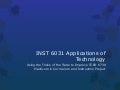 Using the Tricks of the Trade to Improve TCED 6739 Project