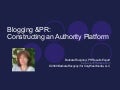 Content Management, Blogging for Business, PR & Social Media Strategies for Business Barbara Rozgonyi