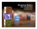 Blogging Basics (for Nonprofits)