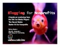 Blogging for Nonprofits