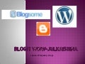 Blogit www julkaisuina