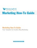 Blog Marketing Guide