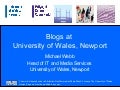 Blogs at University of Wales, Newport