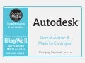 BlogWell San Francisco Case Study: Autodesk, presented by Daniel Zucker & Marielle Covington