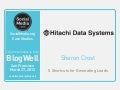 BlogWell San Francisco Case Study: Hitachi Data Systems, presented by Sharon Crost