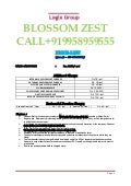 Blos​som zest   studio apartments-price list & payment plan