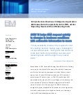 BMI responds to changes in business conditions with actionable information