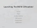 BMW Z3 Roadster Launch in USA