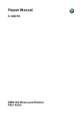 Bmw K1200 RS GT REPAIR MANUAL