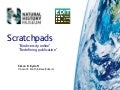 Scratchpads: Biodiversity online, Redefining publication