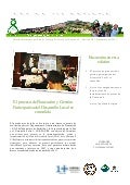 Boletin informativo del Plan de Desarrollo de la Comuna 8