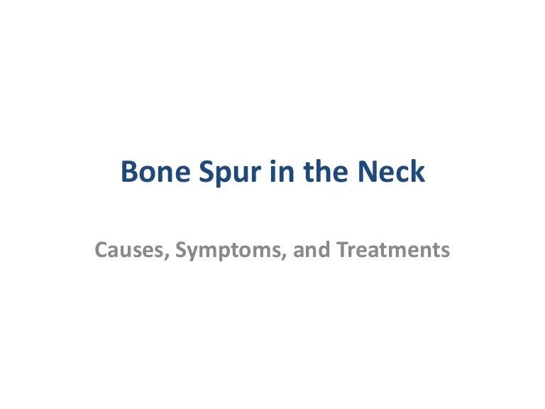 Bone Spur in the Neck – Causes, Symptoms, and Treatments