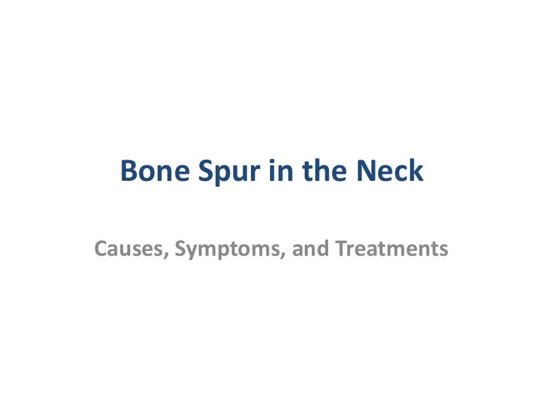 Bone Spur in the Neck – Causes, Symptoms, and Treatments