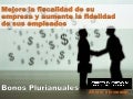 Bonos plurianuales ores y bryan