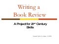 Writing a Book Review
