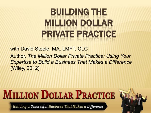 Building the Million Dollar Private...