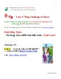 Boost Your Blog- Challenge No. 3 Packet