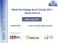 MtB Boot Camp 2011_Open Forum 22 settembre