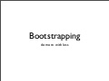 How to Bootstrapp