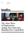 Booz Co Next Wave Of Digitization