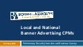 Local Banner CPM Survey from Borrell Associates