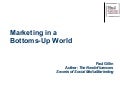Bottom-Up Marketing