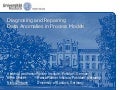 Diagnosing and Repairing Data Anomalies in Process Models