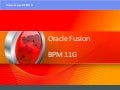 Oracle BPM 11G Installation