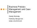 Business Process Management and Case Management