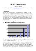 BPMN Usage Survey: Results