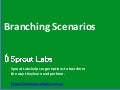 eLearning - Branching Scenorias