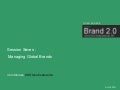 Brand Masterclass Week Seven