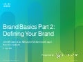 Partner Plus Brand Basics Session 2 Slides