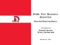 Branding Basics: Make your business stand out