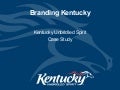 Branding Kentucky