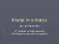 Branje in e-branje