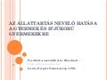 Az állattartás nevelő hatása a gyermekekre - Illés Anett