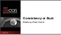 Breaking a riak cluster