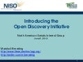 Introducing the Open Discovery Initiative