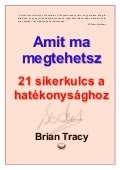 Brian Tracy   Amit ma megtehetsz