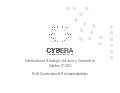 Cybera International Strategic Advisory Committee - 2011 Cybera AGM Report
